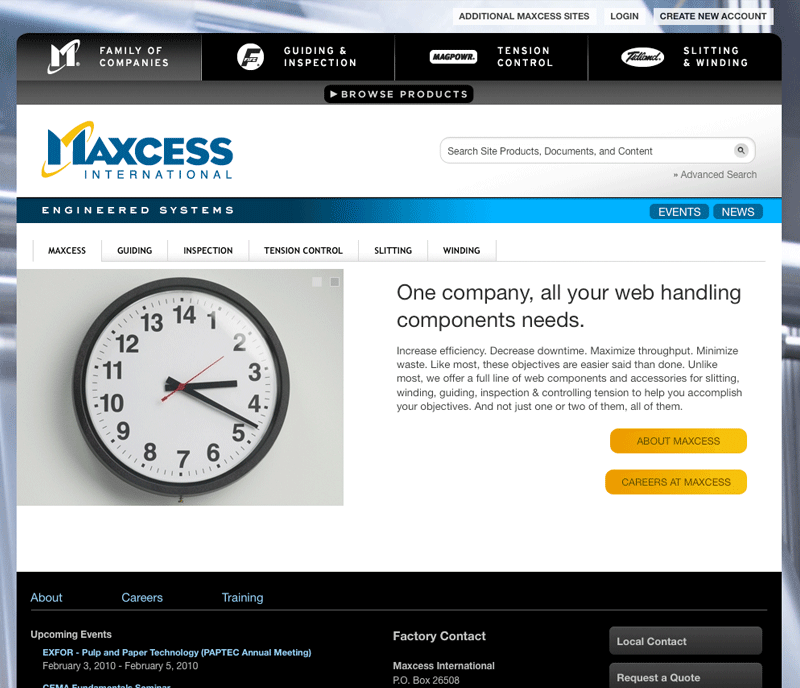 Maxcess International | Eternalistic